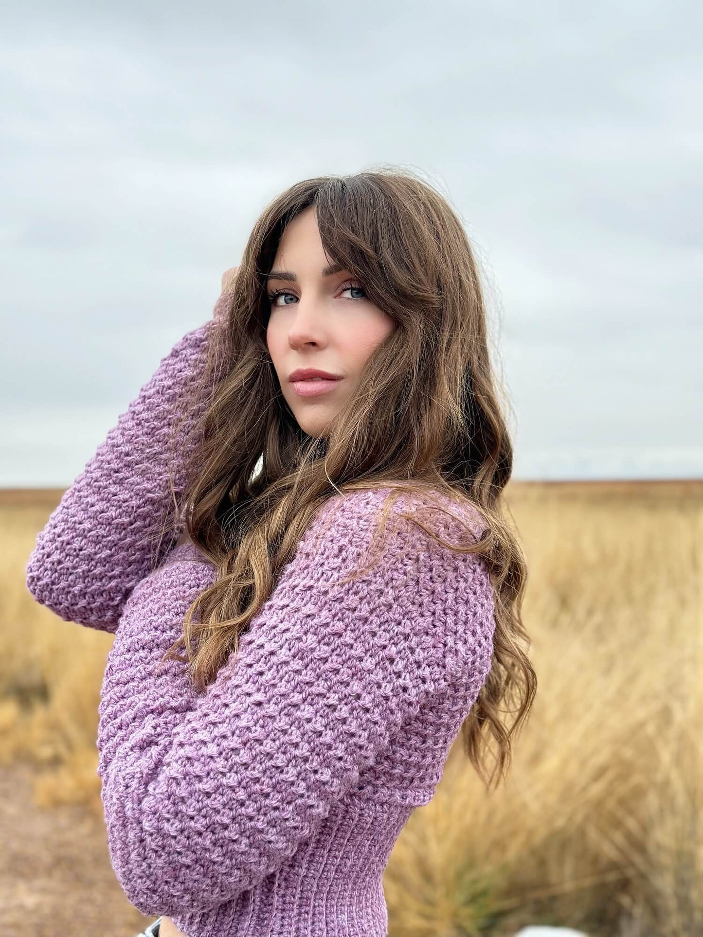 Crochet Kit - The Wisteria Sweater