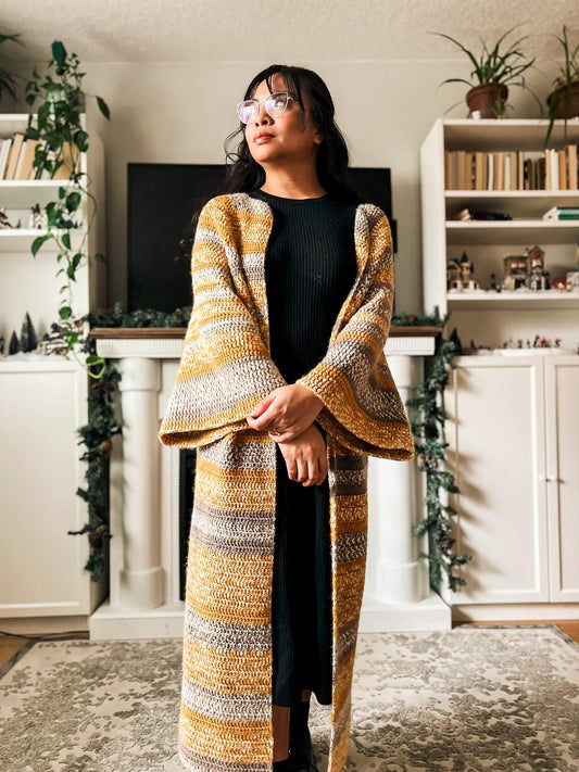 Crochet Kit - Fair Isle Coat
