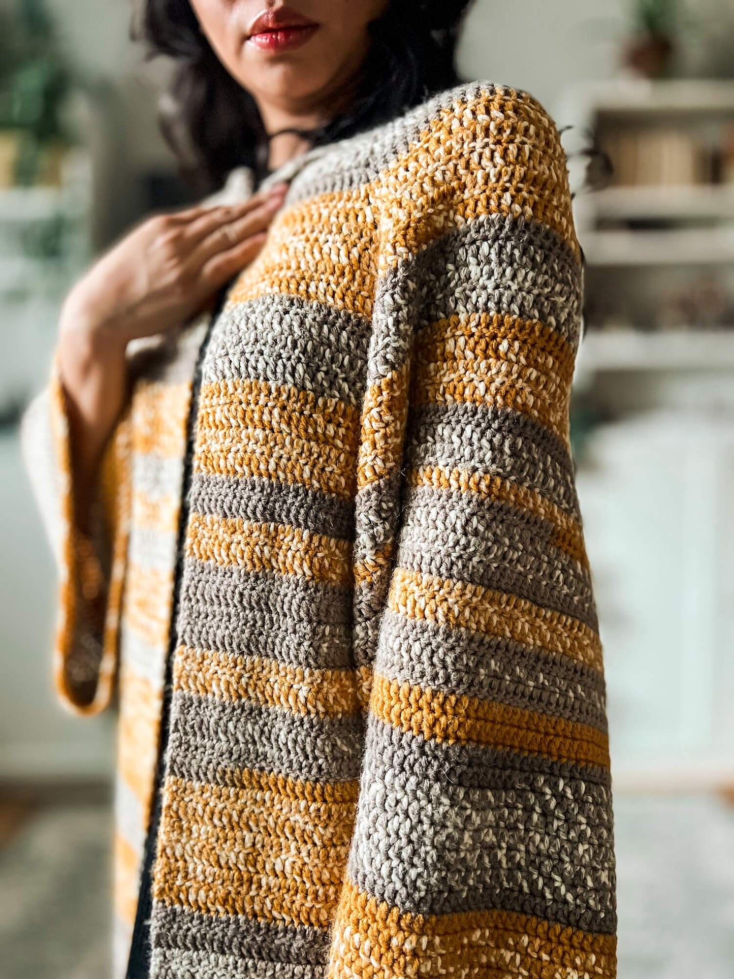Crochet Kit - Fair Isle Coat
