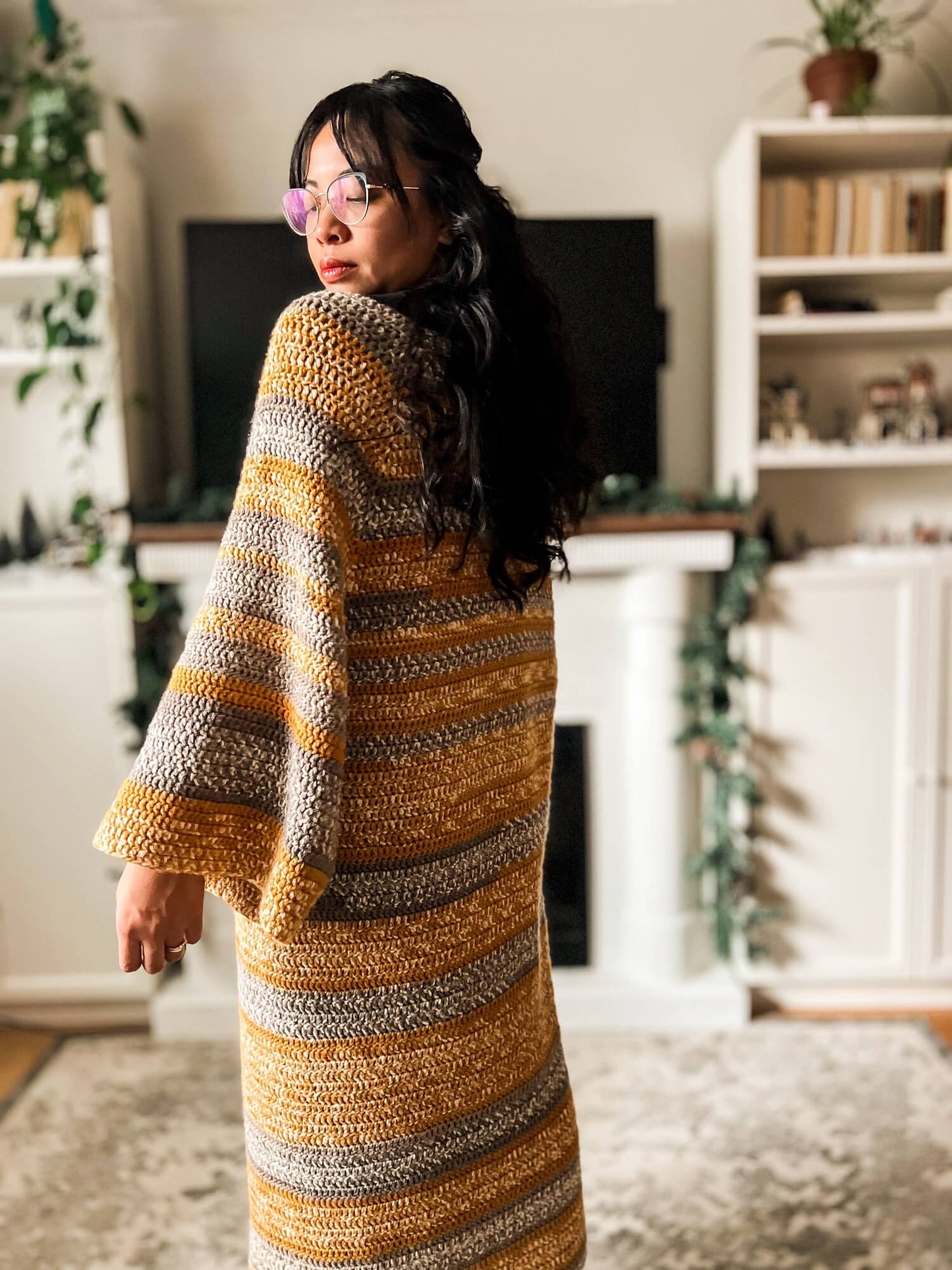 Crochet Kit - Fair Isle Coat