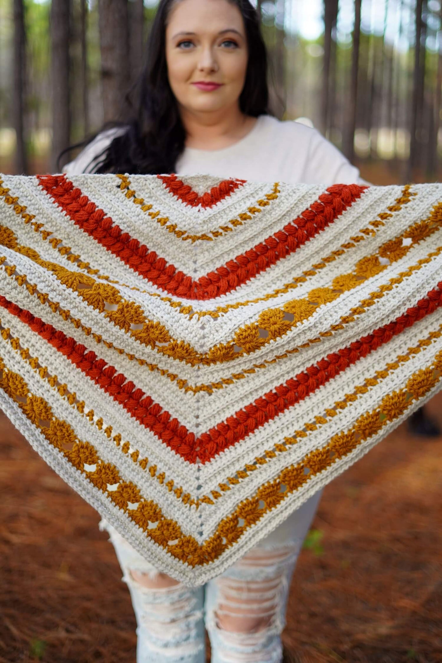 Crochet Kit - The Tranquility Scarf
