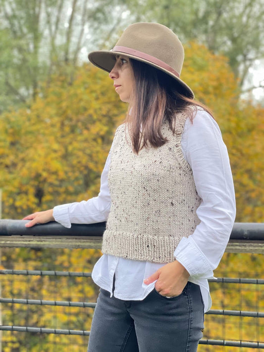 Knit Kit - The Tweedy Slipover