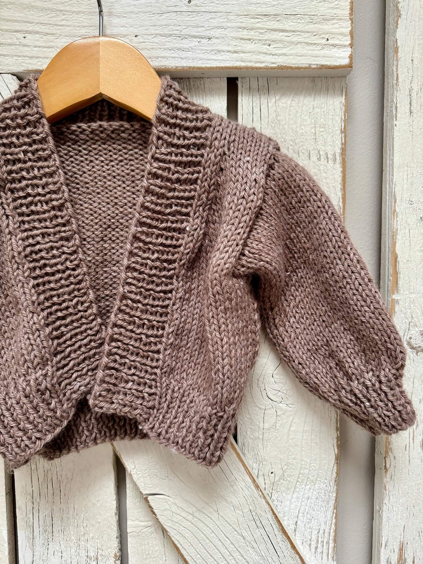 Knit Kit - Amity Baby Cardigan