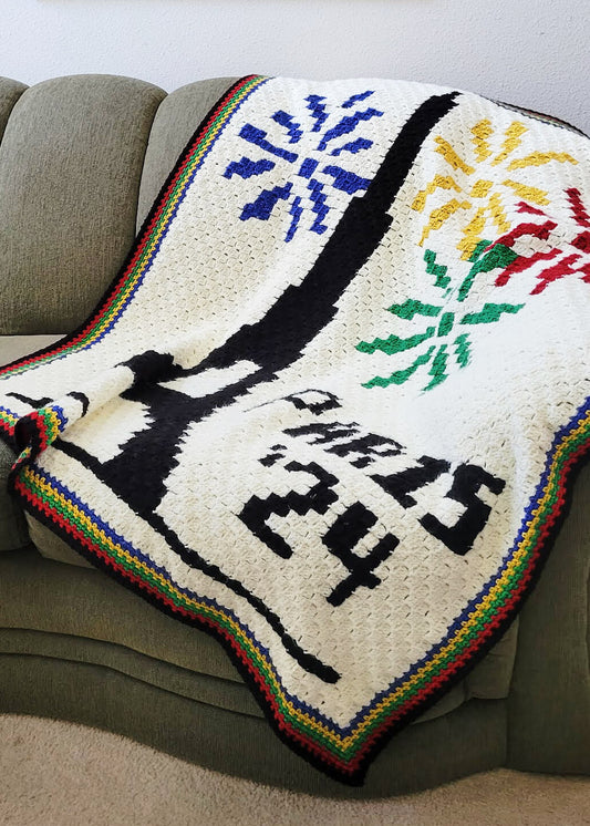 Crochet Kit - Paris '24 Throw