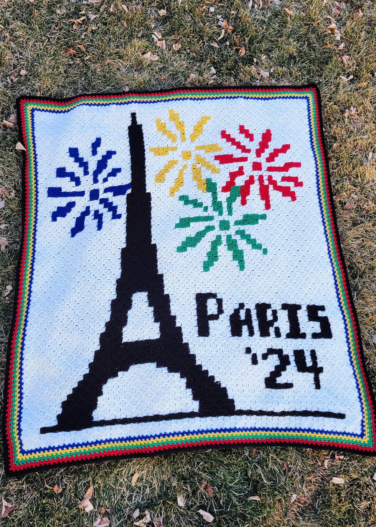 Crochet Kit - Paris '24 Throw