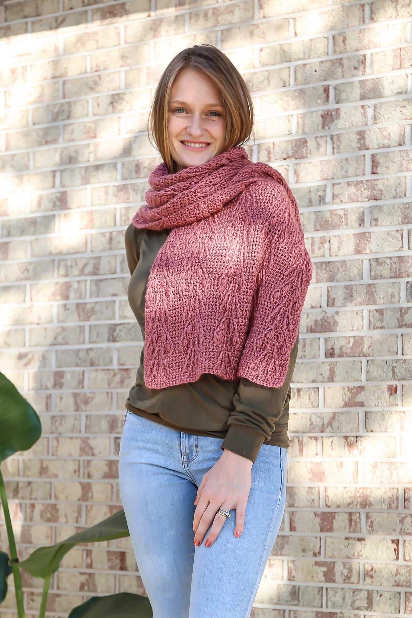 Crochet Kit - Garden Wrap