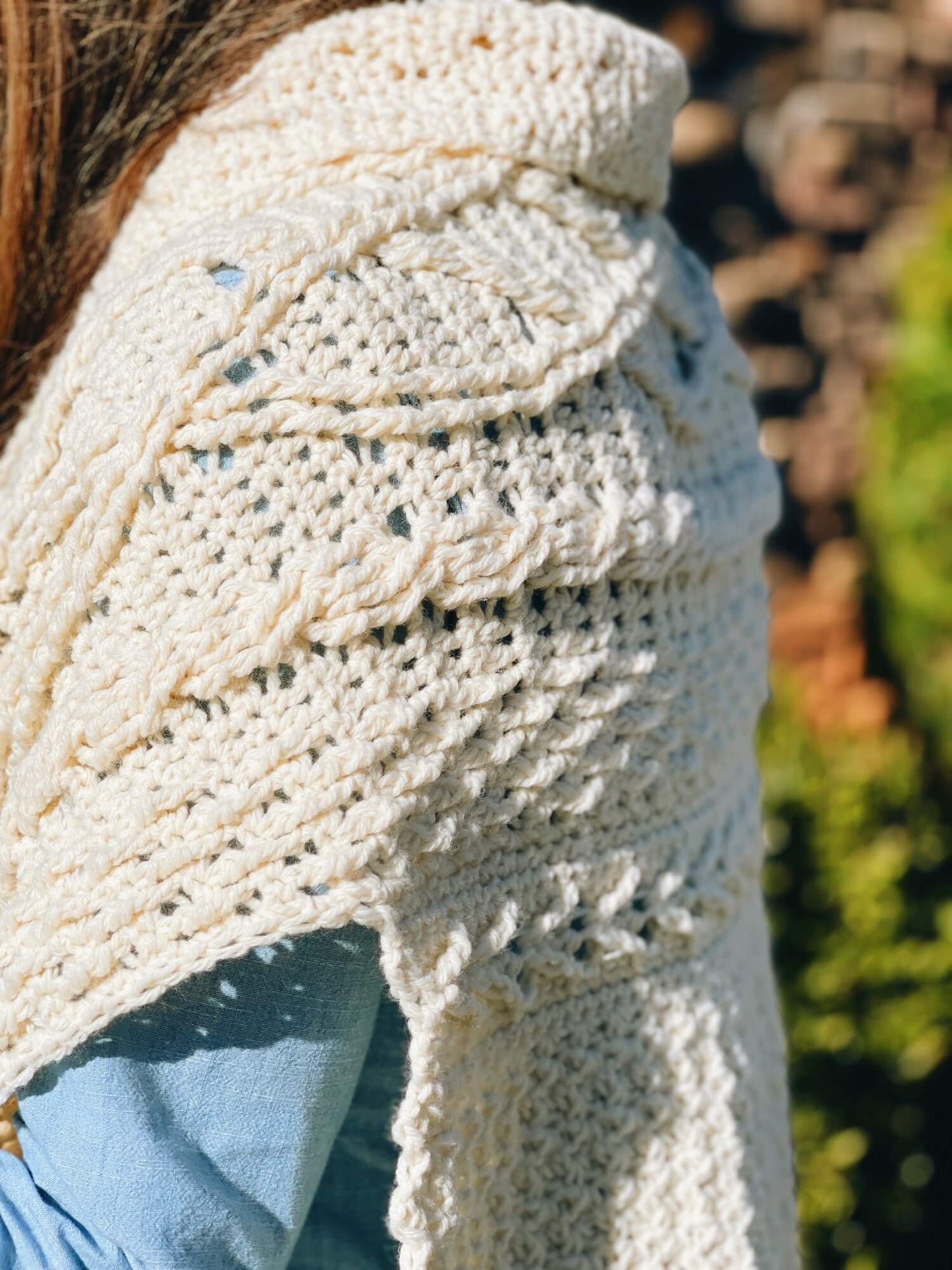 Crochet Kit - Pando Sweater Shawl