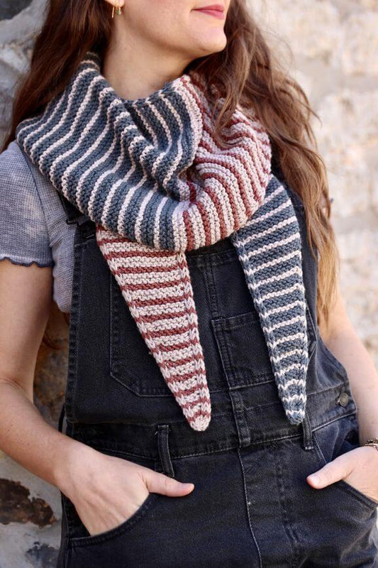 Brewster Striped Kerchief (Knit)