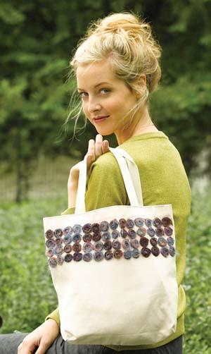 Sorbet Spiral Heart Tote Bag Pattern (Crafts)