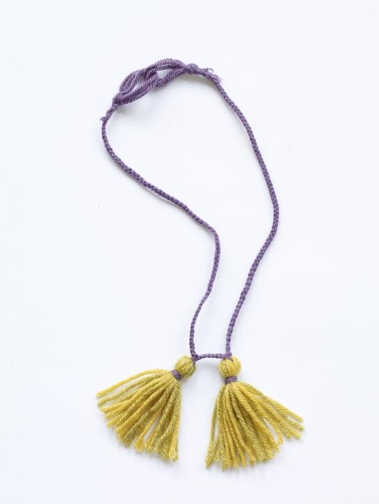 Tassel Necklace Pattern (Crafts)