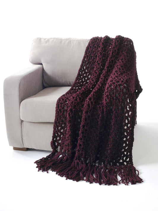 5 & 1/2 Hour Throw Pattern (Crochet)