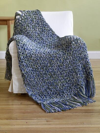 5 & 1/2 Hour Throw Pattern (Crochet)