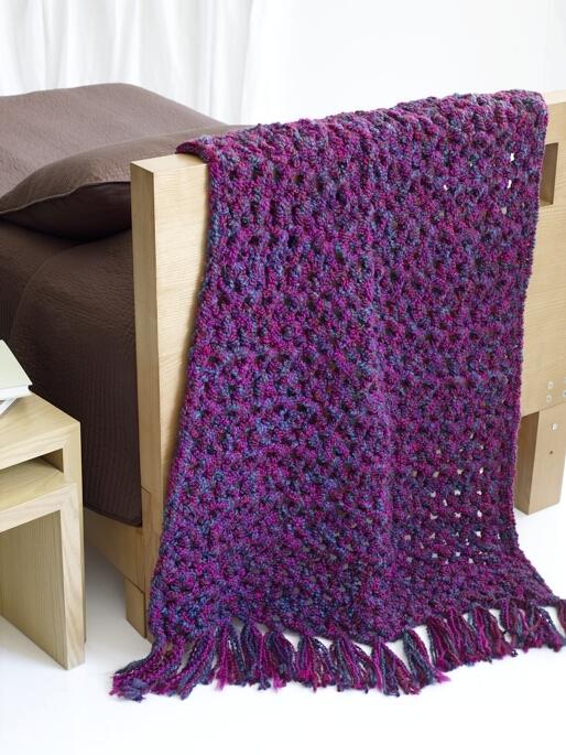 5 & 1/2 Hour Throw Pattern (Crochet)
