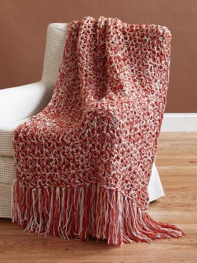 5 & 1/2 Hour Throw Pattern (Crochet)