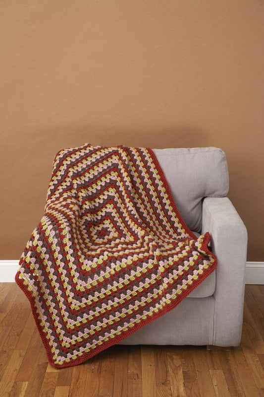 Afghan Squared Pattern (Crochet)