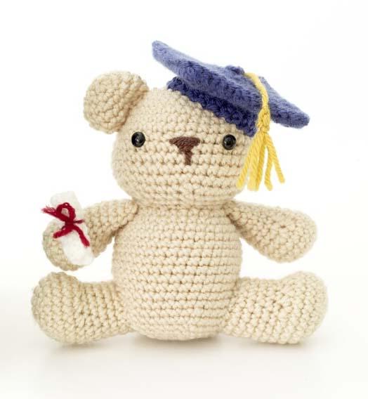 Amigurumi Graduation Bear Pattern (Crochet)