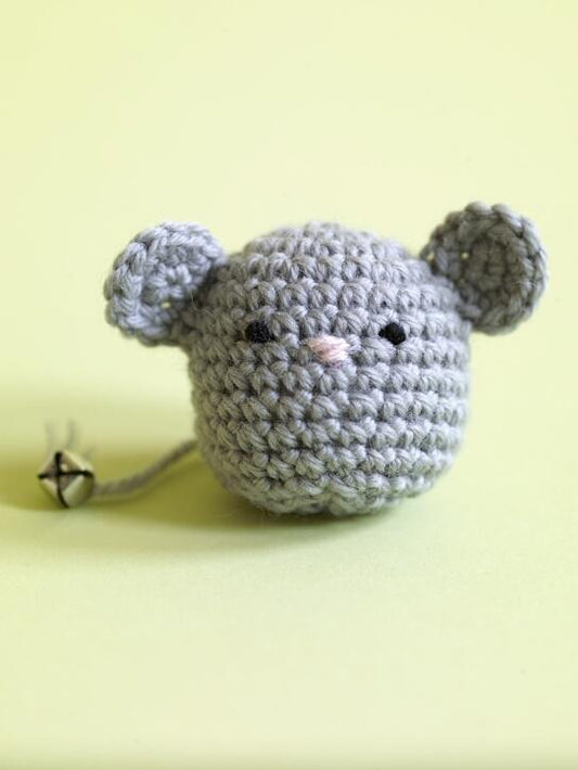 Amigurumi Mouse Cat Toy Pattern (Crochet)