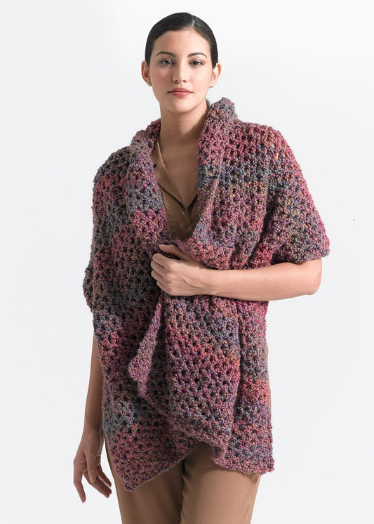 Arrow Lake Shawl Pattern (Crochet)