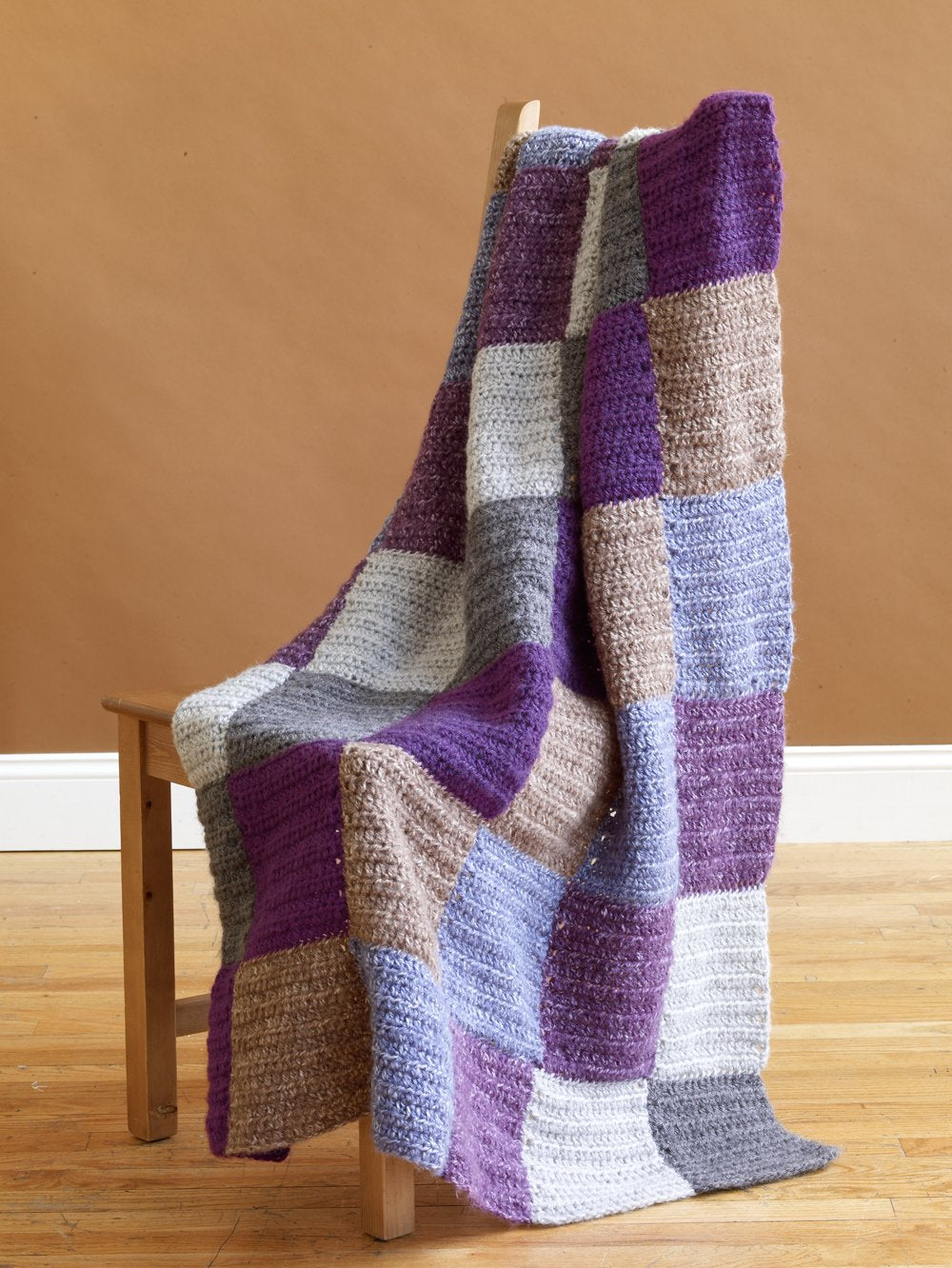 Bold Blocks Afghan Pattern (Crochet)