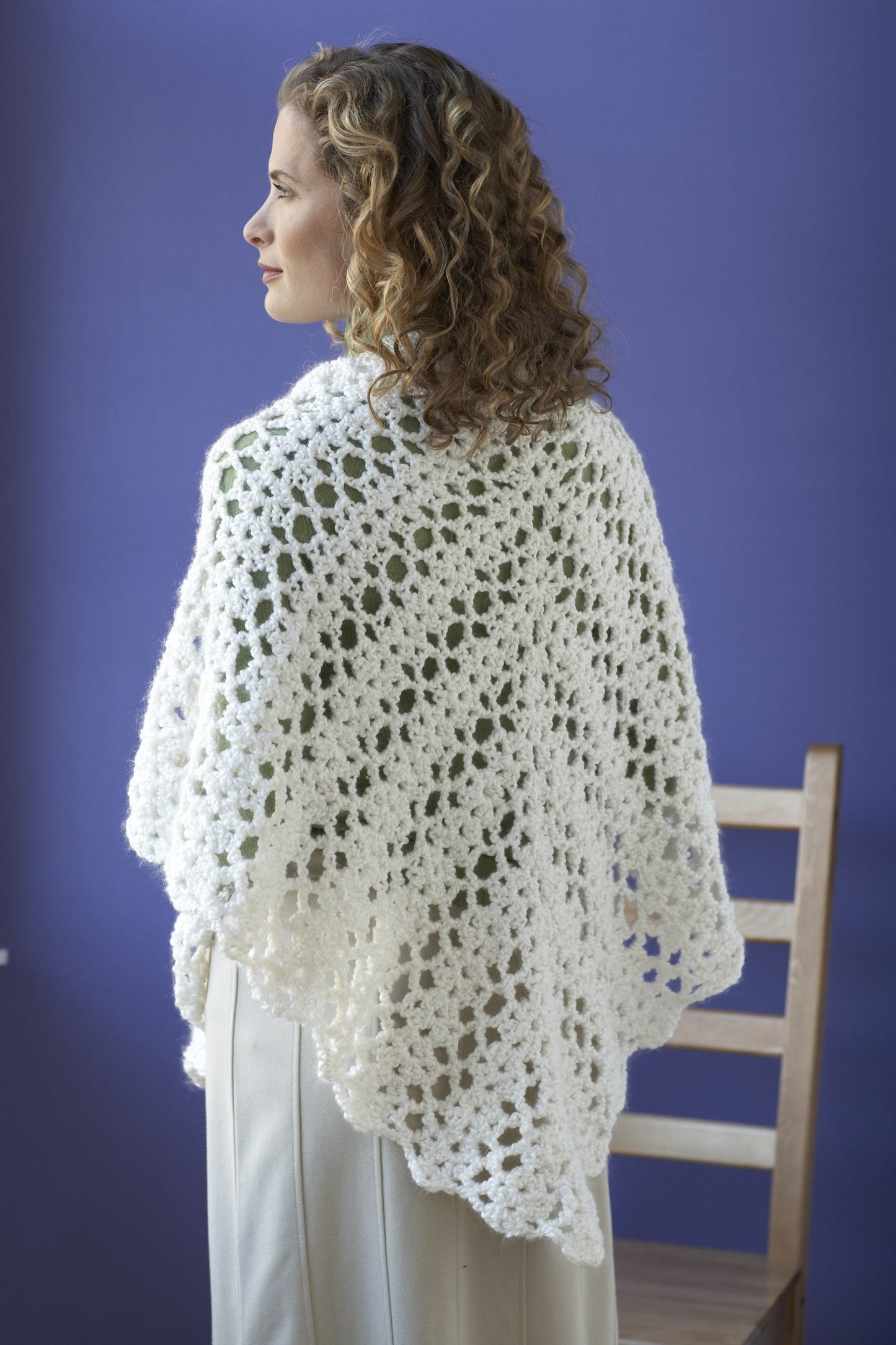 Bridal Shawl (Crochet)