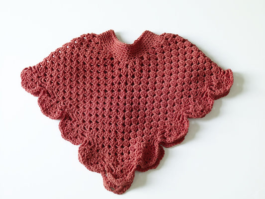 Child Coming Home Poncho Pattern (Crochet)