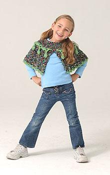 Childs Poncho Pattern (Crochet)
