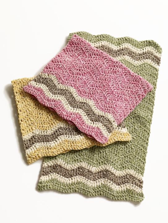 Cottontail Dishtowels (Crochet)