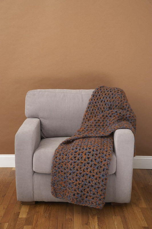 Crochet 5 1/2 Hour Throw Pattern (Crochet)