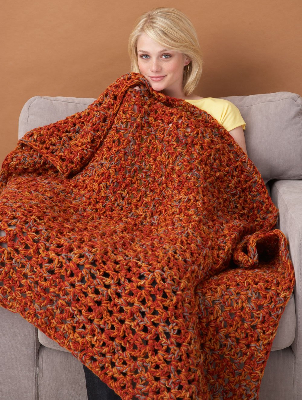 Crochet 5 1/2 Hour Throw Pattern (Crochet)