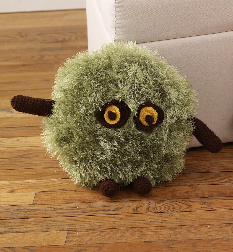 Crochet Circle Shaped Monster Pattern (Crochet)