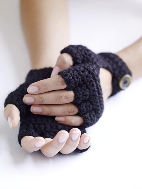 Crochet Driving Gloves (Crochet)