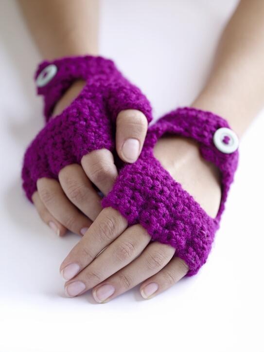 Crochet Driving Gloves (Crochet)