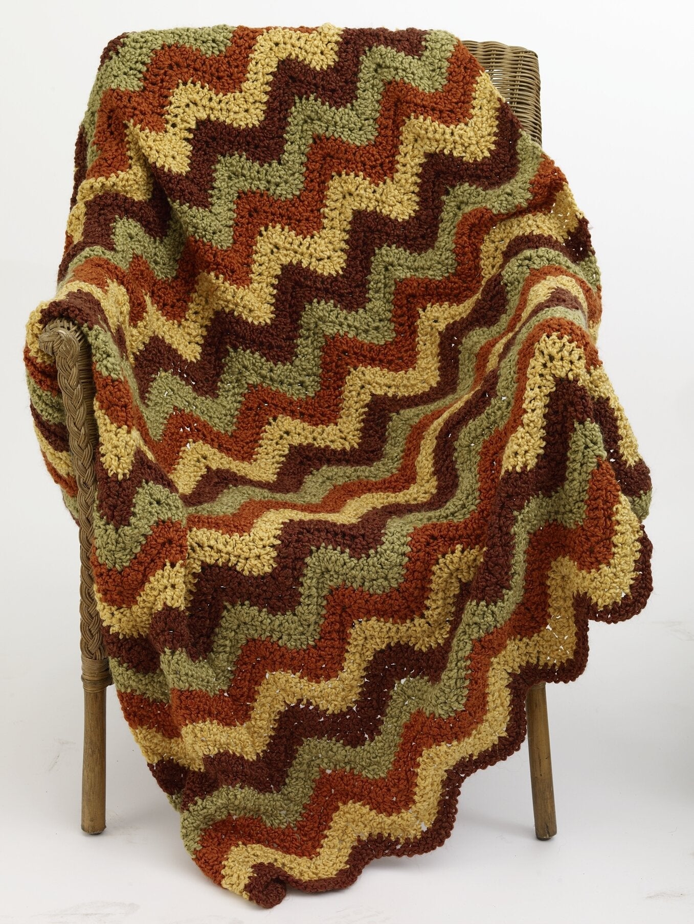 Crochet Ripple Afghan Pattern (Crochet)