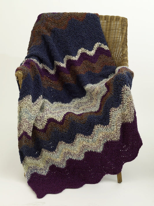 Crochet Ripple Afghan Pattern (Crochet)
