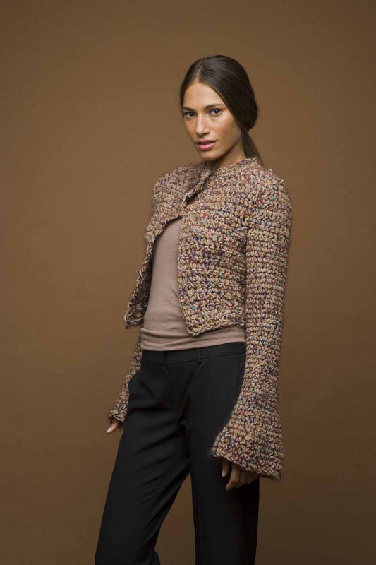 Crochet Short Jacket Pattern (Crochet)