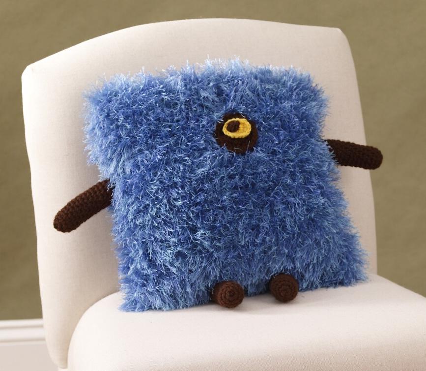 Crochet Square Monster Pattern (Crochet)
