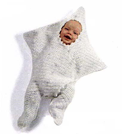 Crocheted Dancing Star Bunting (Crochet)