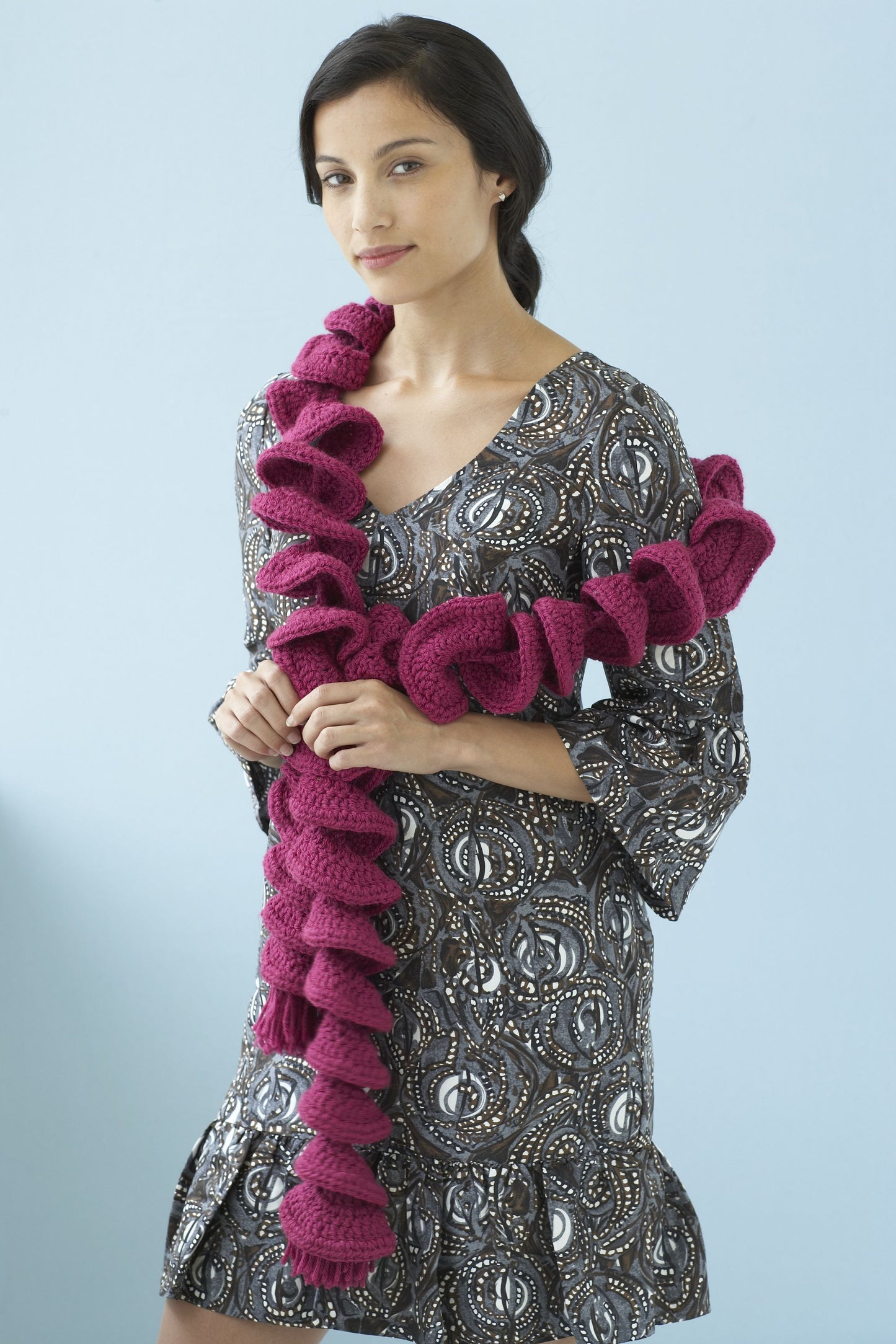 Curly Scarf (Crochet)