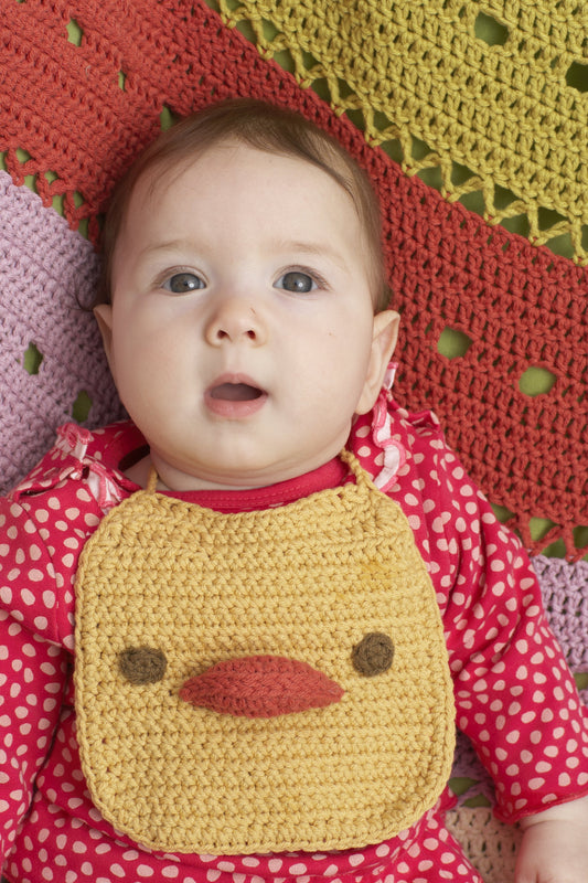 Duckie Bib Pattern (Crochet)