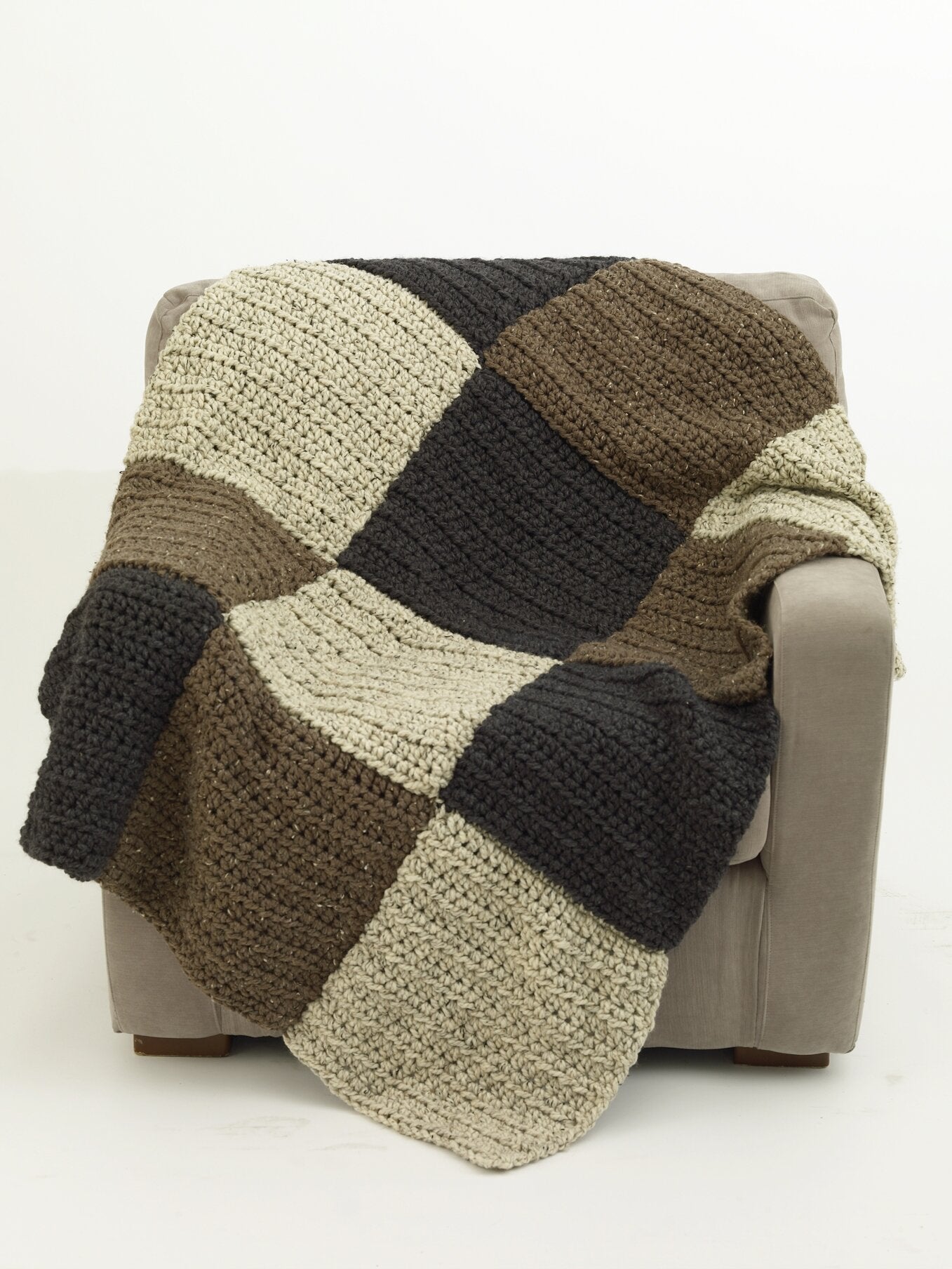 Earth Block Afghan Pattern (Crochet)