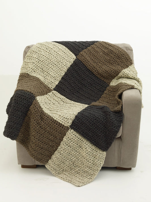 Earth Block Afghan Pattern (Crochet)