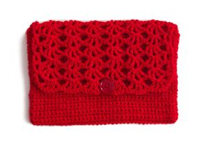 Evening Glitter Clutch (Crochet)