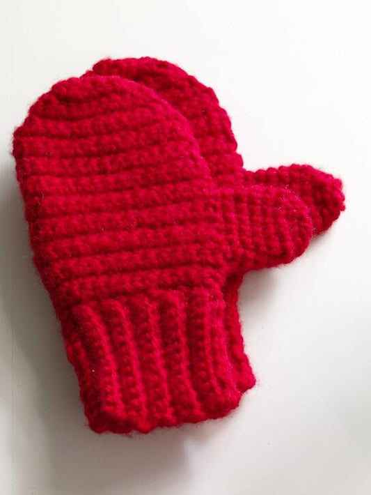 Family Mittens Pattern (Crochet)