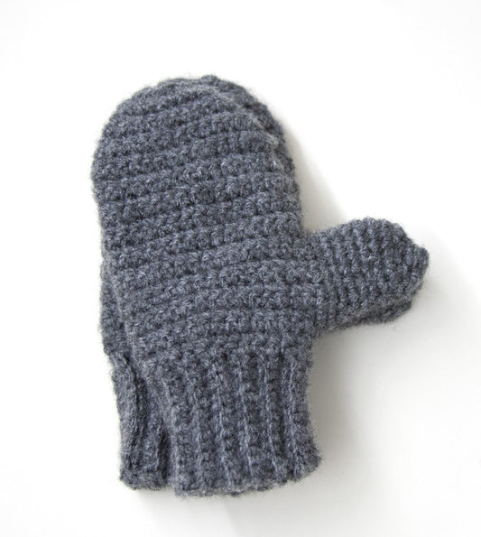 Family Mittens Pattern (Crochet)