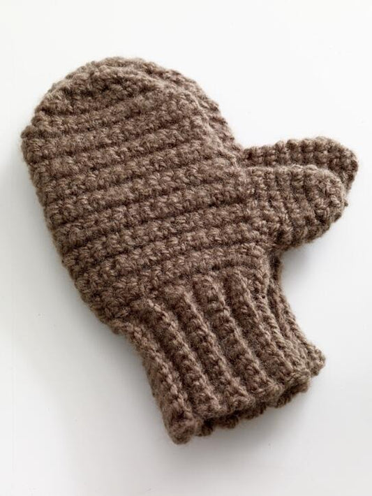 Family Mittens Pattern (Crochet)