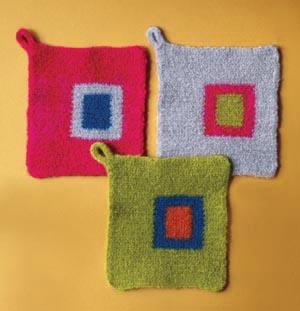 Felted Potholder (Crochet)