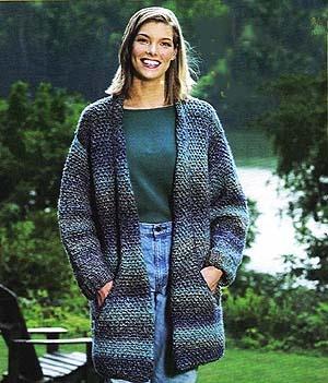Flattering Jacket Pattern (Crochet)