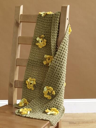 Garden Scarf Pattern (Crochet)