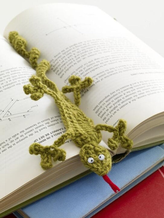 Gecko Bookmark Pattern (Crochet)