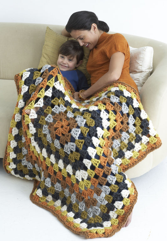Granny Treasure Afghan (Crochet)